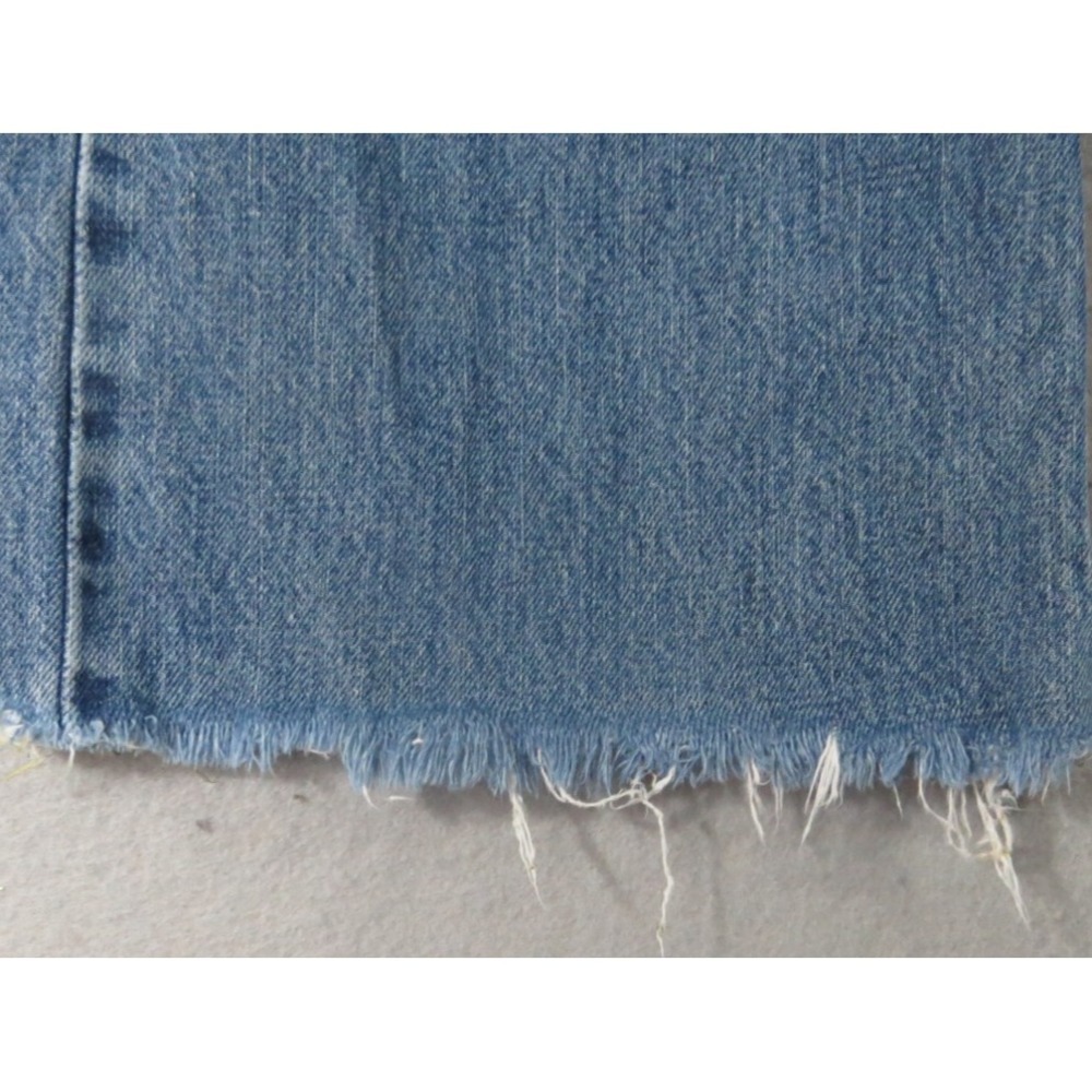 VTG Y2K Levis 527 Low Boot Cut Jeans Men 36x34 Blue Denim Distressed Faded Pants - Picture 10 of 13